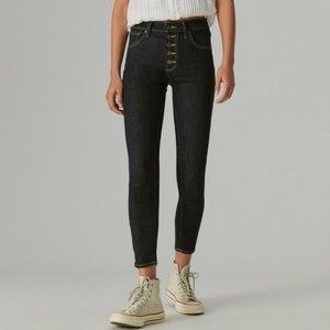 Lucky Brand Bridgette High Rise Skinny Jeans
